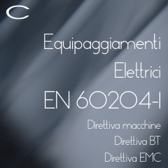 Certifico Equipaggiamenti Elettrici EN 60204-1 Ed. 2020