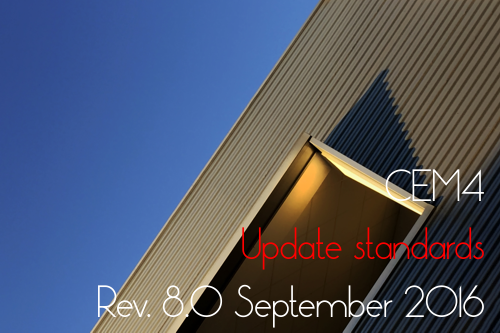 CEM4: Update Standards 8.0 September 2016