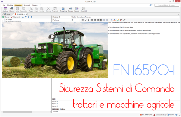 EN 16590-1: SRP/CS Tractors and machinery for agriculture and forestry