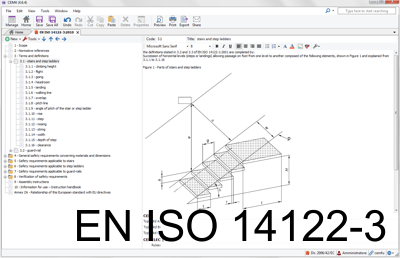 EN ISO 14122-3:2010 Accesso macchine: scale e parapetti - file CEM
