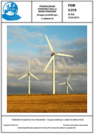 FEM - Linee guida sicurezza installazione trasporto turbine eoliche