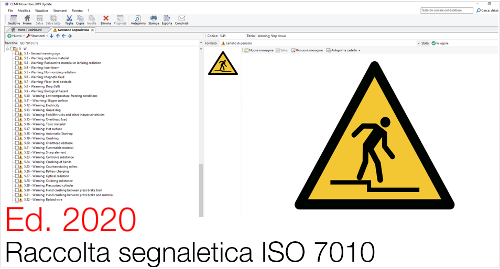 Raccolta segnaletica ISO 7010 Ed. 2020 - File CEM