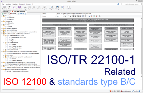 ISO/TR 22100-1: How ISO 12100 relates to type-B and type-C standards