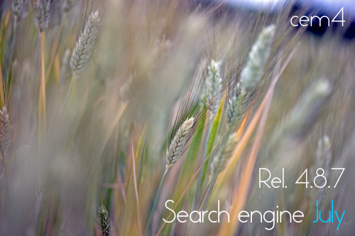 CEM4 | Rel. 4.8.7 "Search engine July"