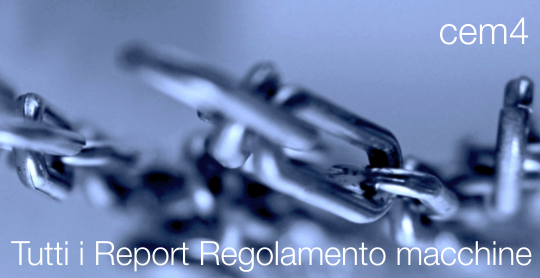 cem4 Tutti i report Regolamento Macchine 2023 cem4 Tutti i report Regolamento Macchine 2023