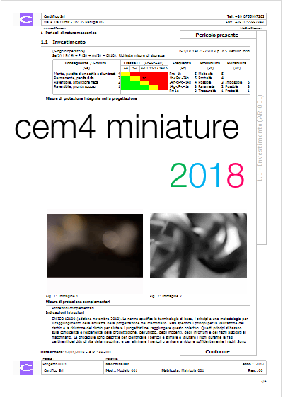 CEM4 Miniature 2018: Report