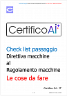 Check list passaggio Direttiva al Regolamento Macchine